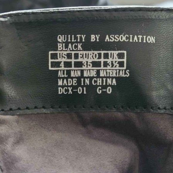 Kenneth Cole Black Mid High Boots - Picture 2 of 3